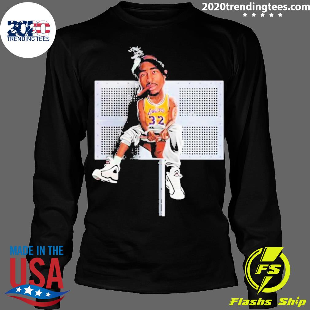 Official los Angeles Lakers Tupac Forever - Adult & Kids T-Shirts, Sweatshirts & Hoodies apparel design preview 4
