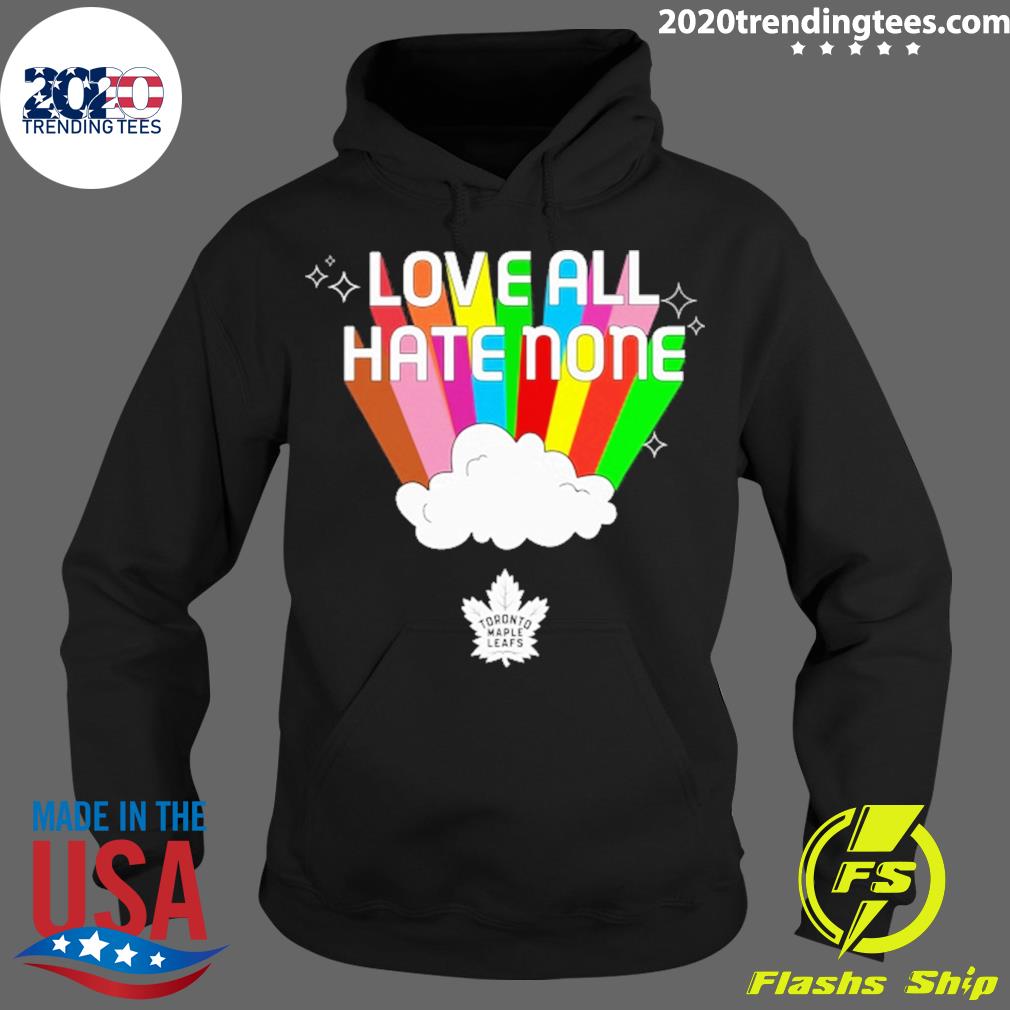 Official love All Hate None - Adult & Kids T-Shirts, Sweatshirts & Hoodies apparel design preview 2