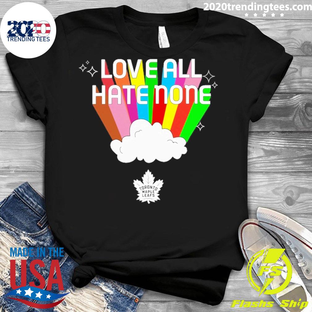 Official love All Hate None - Adult & Kids T-Shirts, Sweatshirts & Hoodies apparel design preview 3