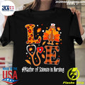 Official love Turkey Thanksgiving Master Of Science - Adult & Kids T-Shirts, Sweatshirts & Hoodies apparel design preview 1