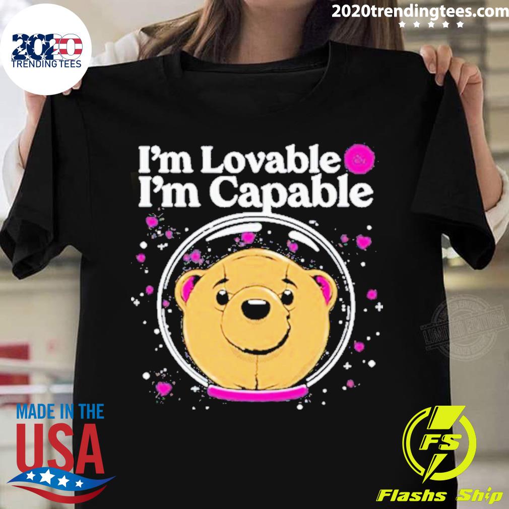 Official loveable Capable - Adult & Kids T-Shirts, Sweatshirts & Hoodies apparel design preview 1