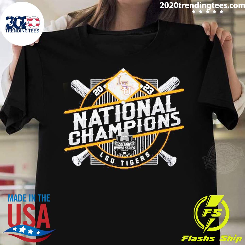 Official lSU 2023 National Champions - Adult & Kids T-Shirts, Sweatshirts & Hoodies apparel design preview 1