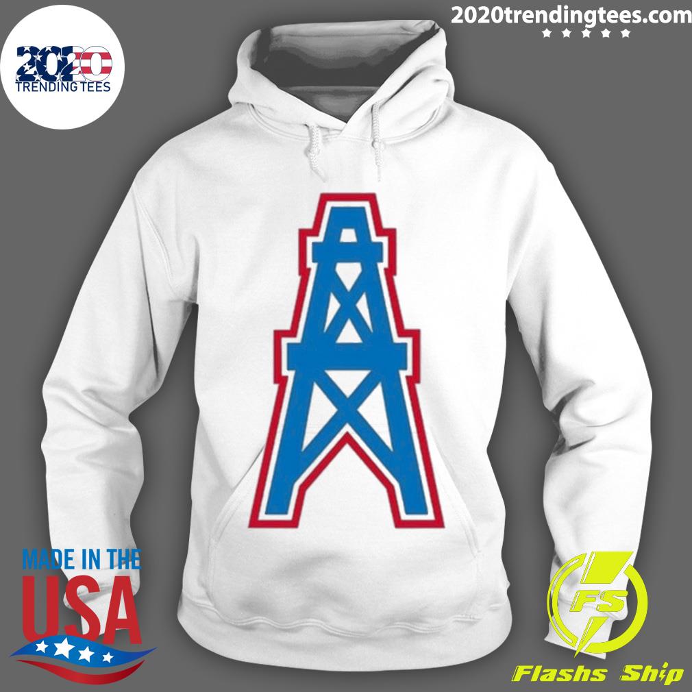 Official luv Ya Blue Houston Oilers Franklin Logo - Adult & Kids T-Shirts, Sweatshirts & Hoodies apparel design preview 2