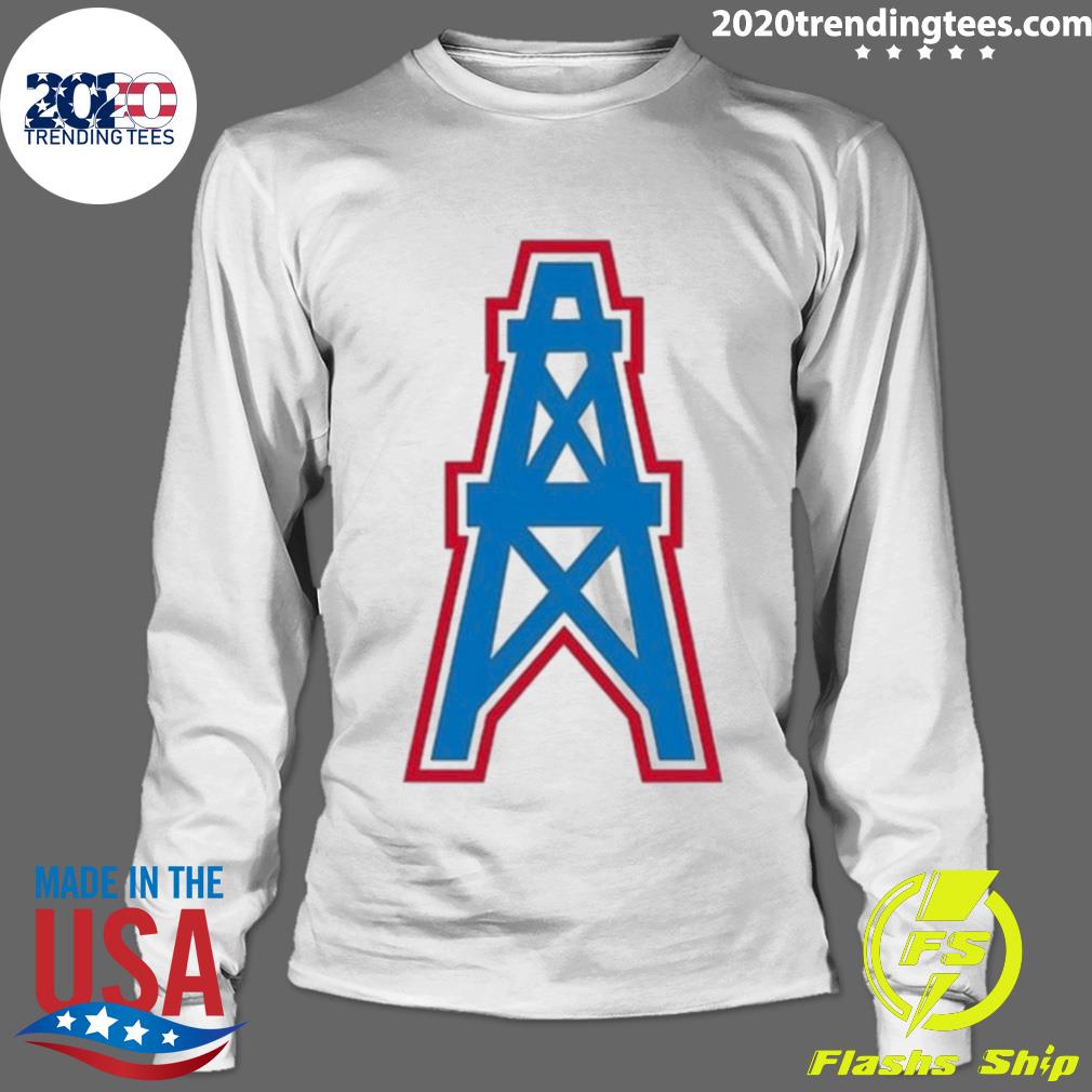 Official luv Ya Blue Houston Oilers Franklin Logo - Adult & Kids T-Shirts, Sweatshirts & Hoodies apparel design preview 4