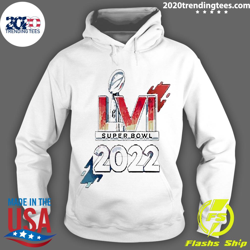 Official LVI Super Bowl 2022 Logo - Adult & Kids T-Shirts, Sweatshirts & Hoodies apparel design preview 2