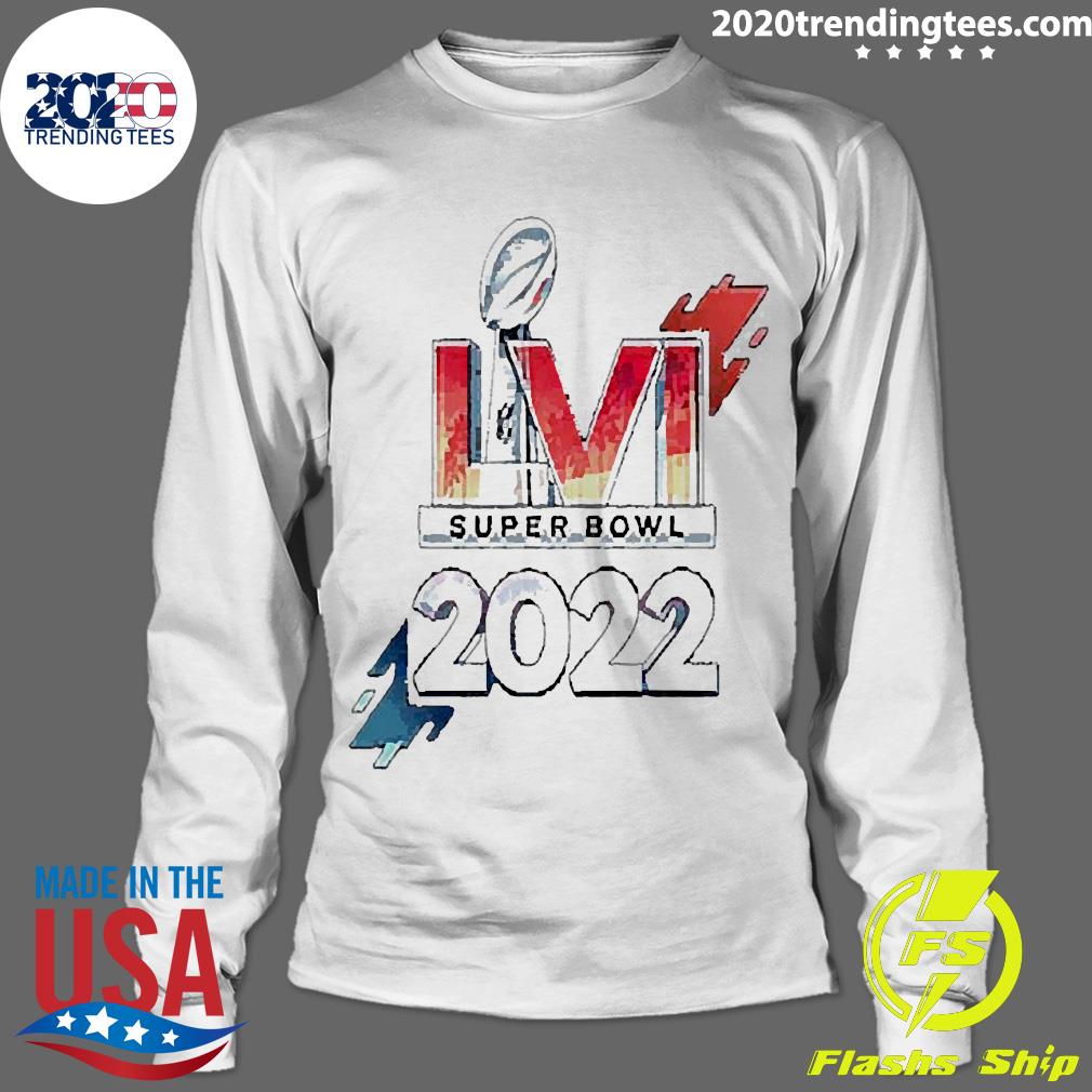 Official LVI Super Bowl 2022 Logo - Adult & Kids T-Shirts, Sweatshirts & Hoodies apparel design preview 4