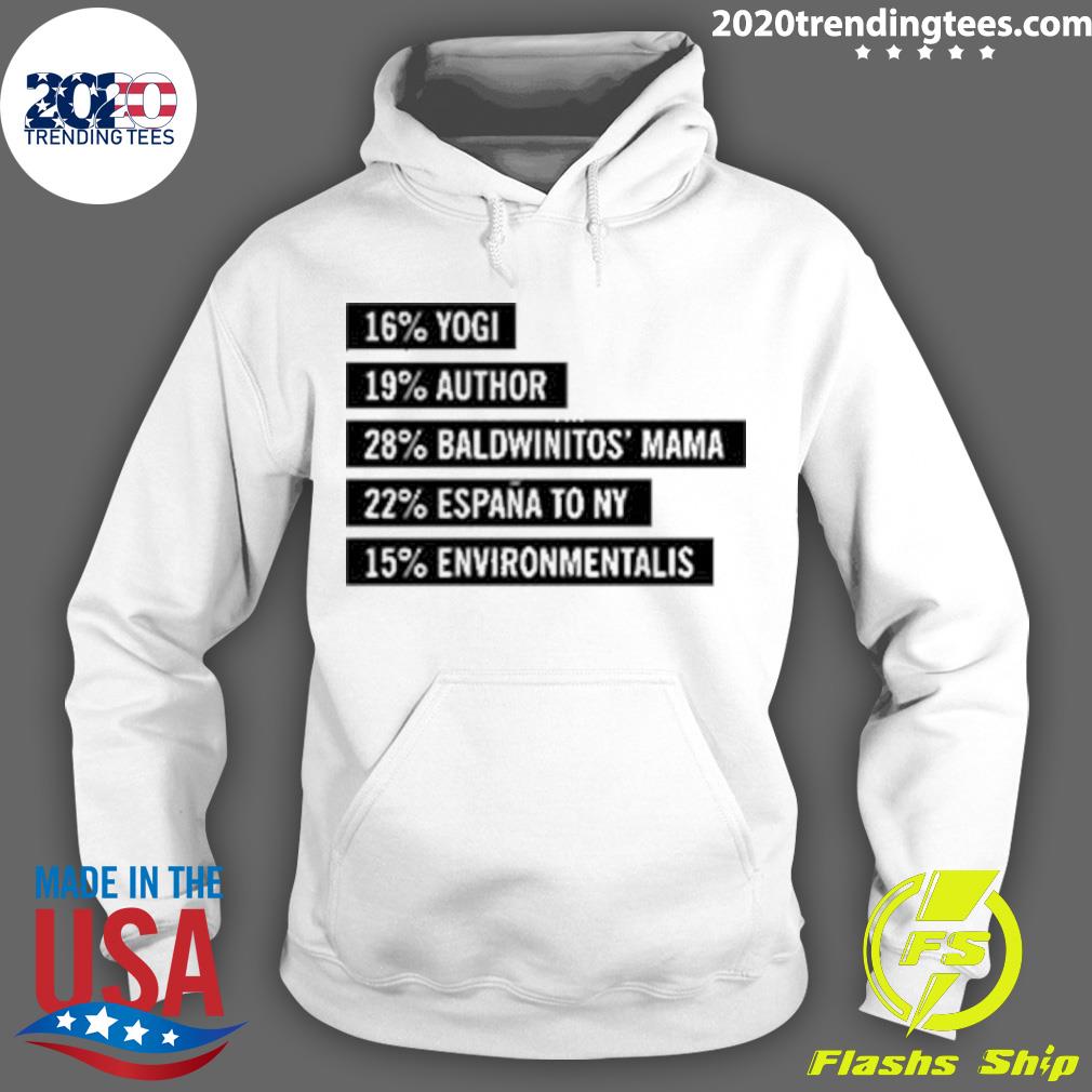 Official lynn Hilary 16% Yogi 19% Author 28% - Adult & Kids T-Shirts, Sweatshirts & Hoodies apparel design preview 2