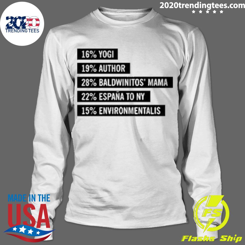 Official lynn Hilary 16% Yogi 19% Author 28% - Adult & Kids T-Shirts, Sweatshirts & Hoodies apparel design preview 4