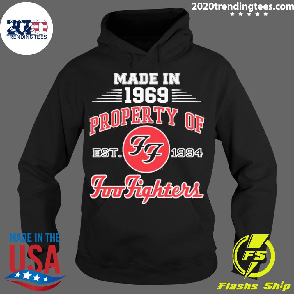 Official made In 1969 Property Of Est 1994 Foo - Adult & Kids T-Shirts, Sweatshirts & Hoodies apparel design preview 2