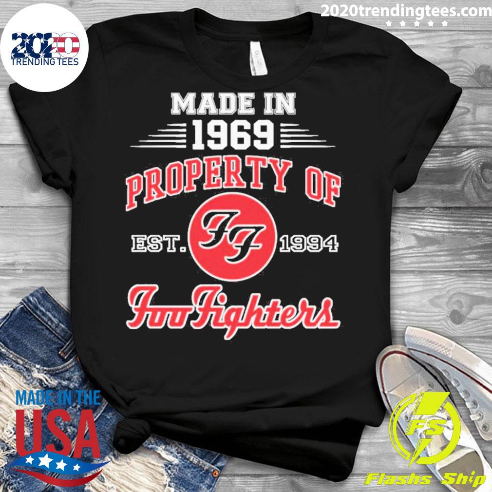Official made In 1969 Property Of Est 1994 Foo - Adult & Kids T-Shirts, Sweatshirts & Hoodies apparel design preview 3