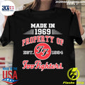 Official made In 1969 Property Of Est 1994 Foo - Adult & Kids T-Shirts, Sweatshirts & Hoodies apparel design preview 1