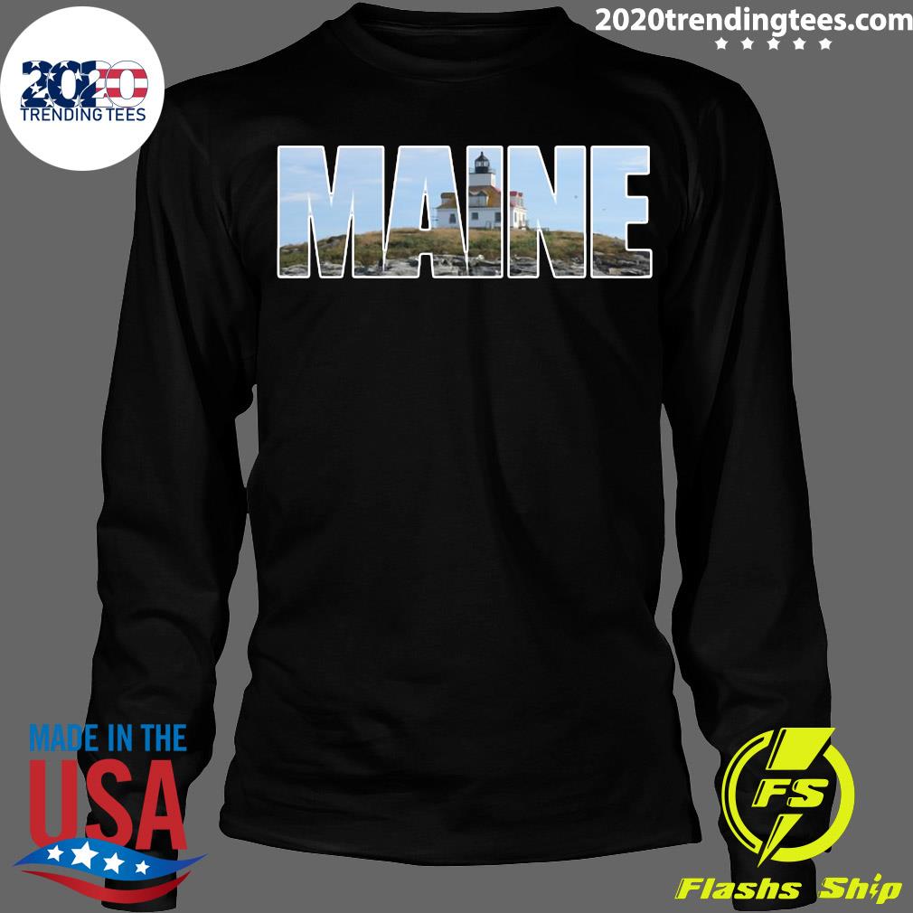 Official Maine Lighthouse Gift Northeast Coast - Adult & Kids T-Shirts, Sweatshirts & Hoodies apparel design preview 4