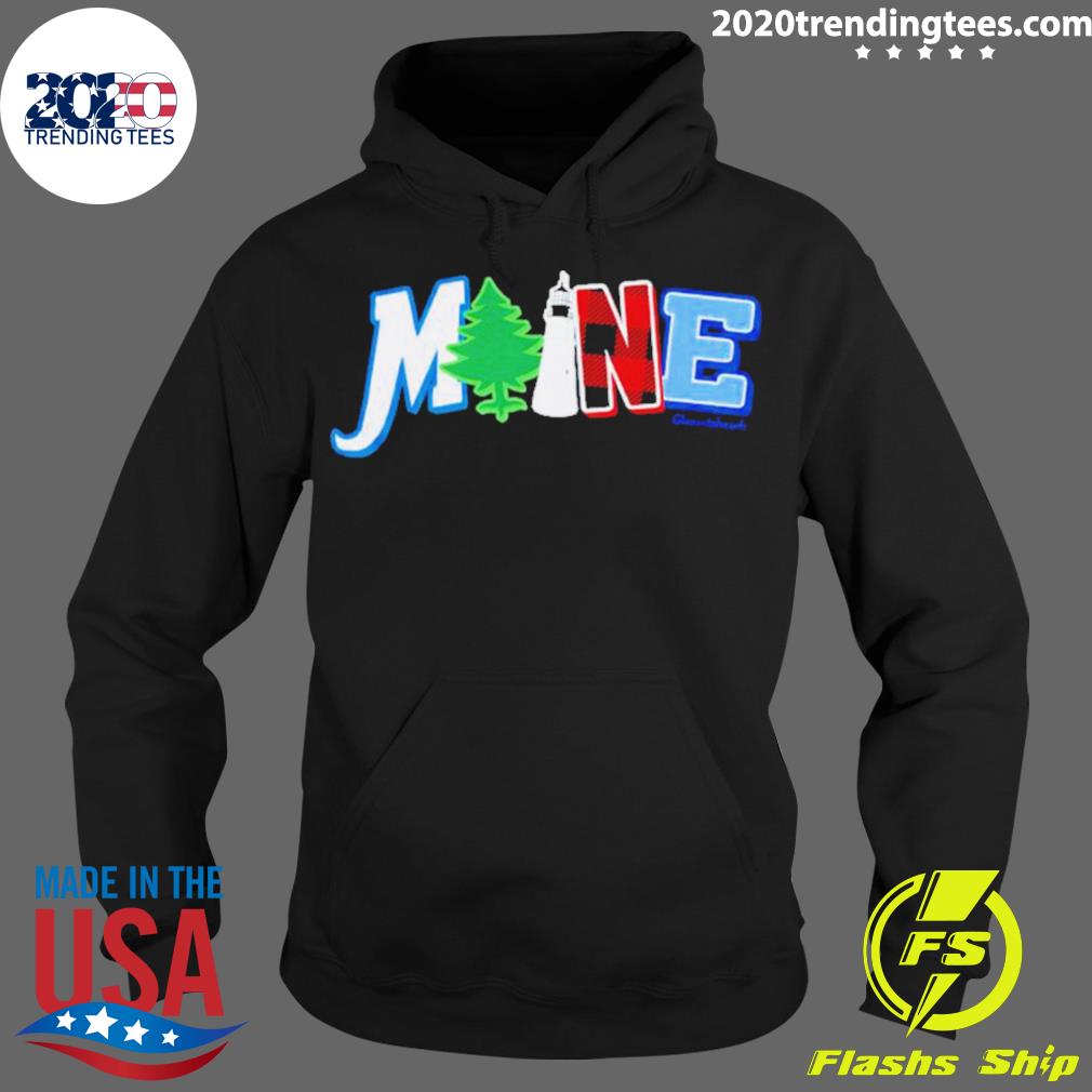 Official maine State Pride - Adult & Kids T-Shirts, Sweatshirts & Hoodies apparel design preview 2