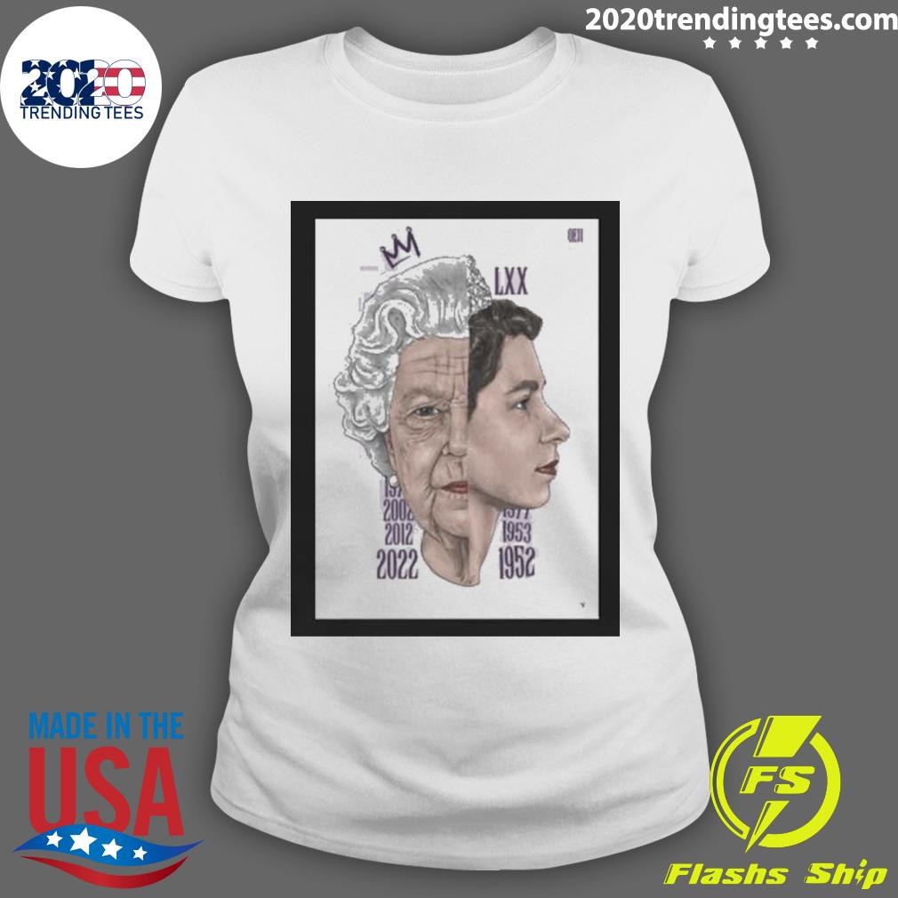 Official majesty The Queen Rip Elizabeth - Adult & Kids T-Shirts, Sweatshirts & Hoodies apparel design preview 3