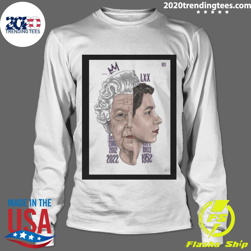 Official majesty The Queen Rip Elizabeth - Adult & Kids T-Shirts, Sweatshirts & Hoodies apparel design preview 4