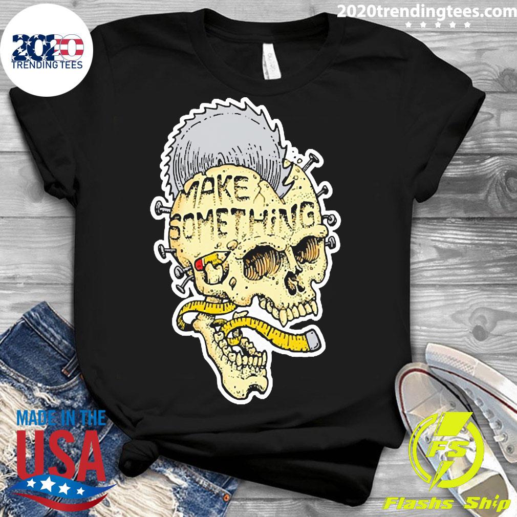 Official make Something Skull Blade - Adult & Kids T-Shirts, Sweatshirts & Hoodies apparel design preview 3