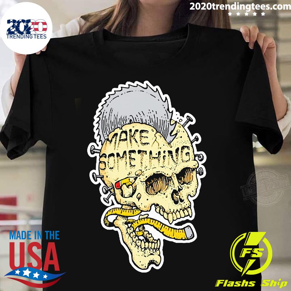 Official make Something Skull Blade - Adult & Kids T-Shirts, Sweatshirts & Hoodies apparel design preview 1