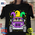 Official mardi Gras Dog Truck - Adult & Kids T-Shirts, Sweatshirts & Hoodies apparel design preview 1