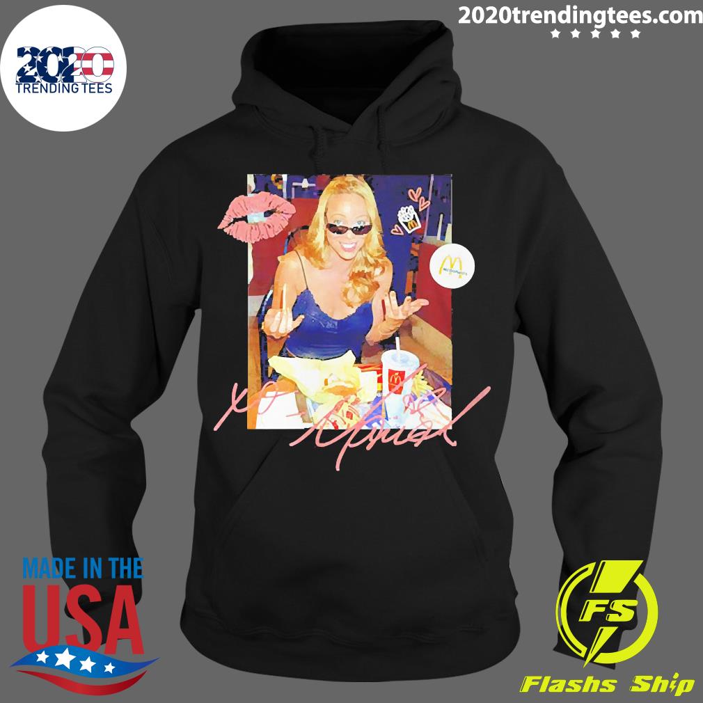 Official Mariah Carey Mcdonalds - Adult & Kids T-Shirts, Sweatshirts & Hoodies apparel design preview 2