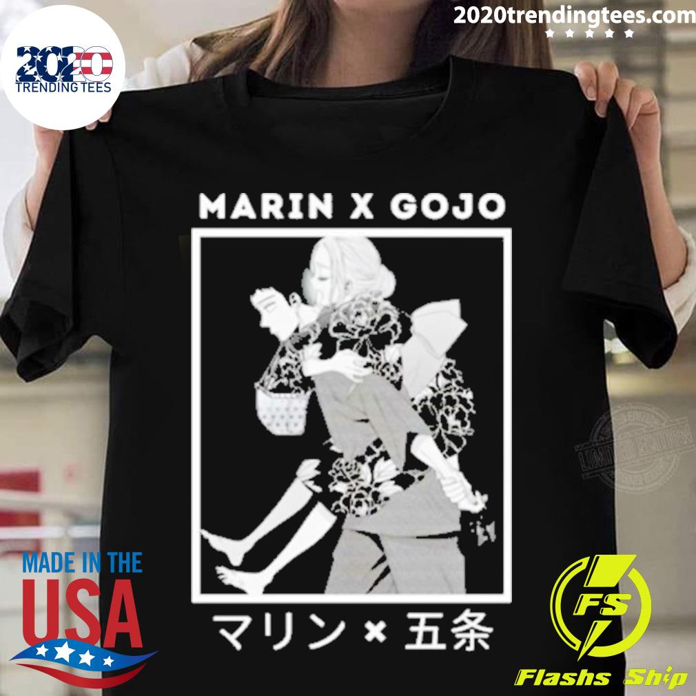 Official marin X Gojo - Adult & Kids T-Shirts, Sweatshirts & Hoodies apparel design preview 1