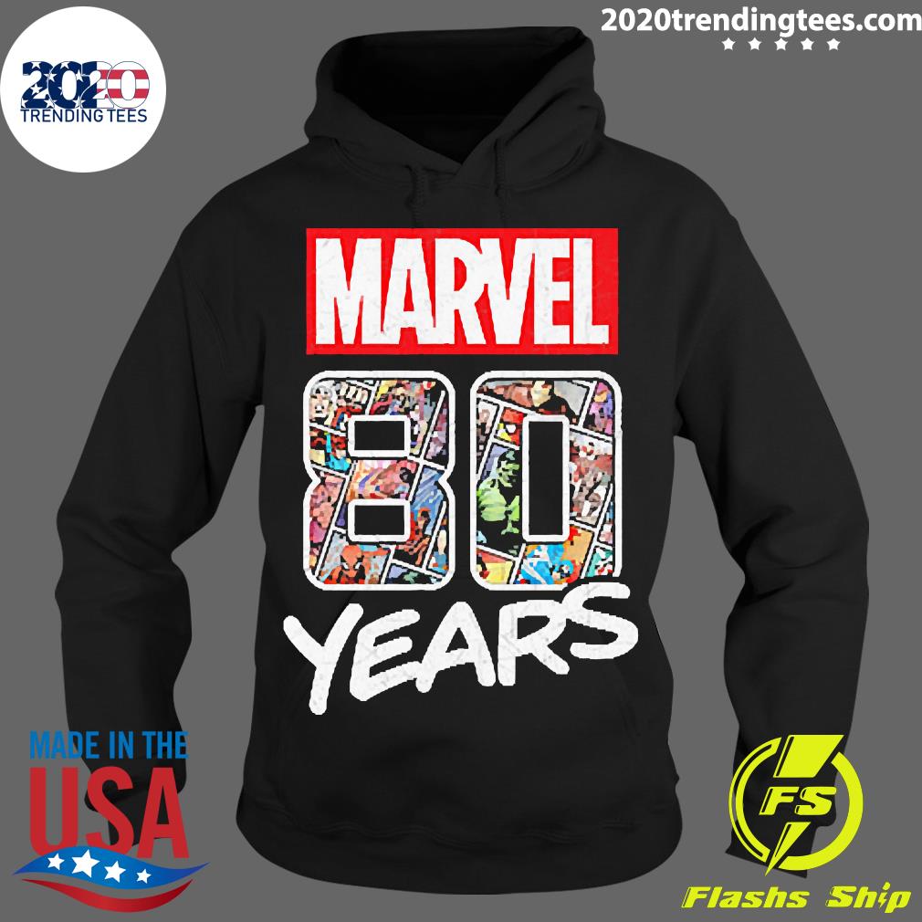Official marvel 80 Years Comic Events Celebration - Adult & Kids T-Shirts, Sweatshirts & Hoodies apparel design preview 2