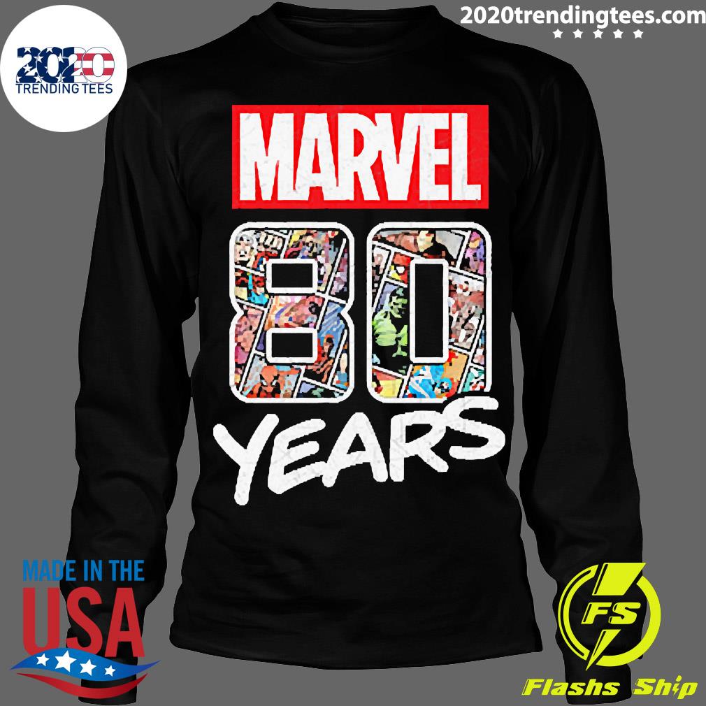 Official marvel 80 Years Comic Events Celebration - Adult & Kids T-Shirts, Sweatshirts & Hoodies apparel design preview 4