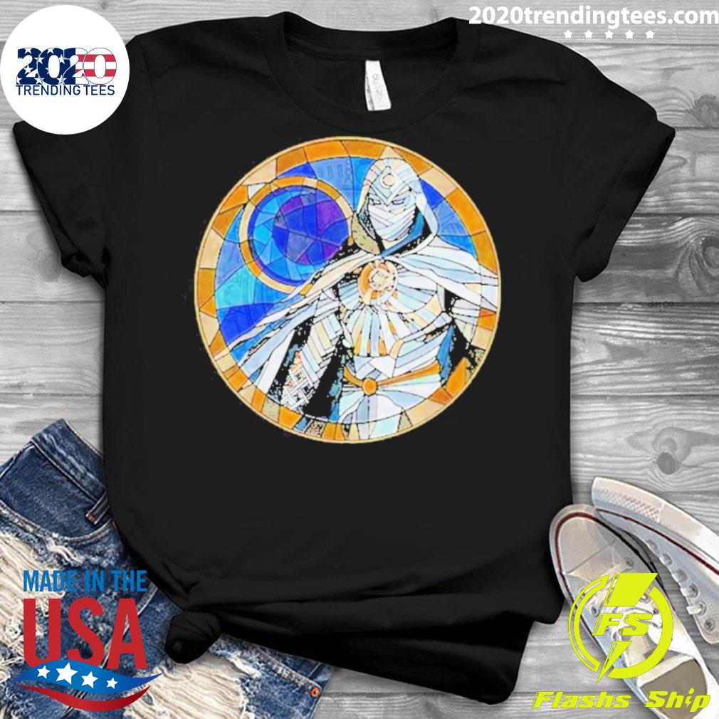 Official marvel Moon Knight Glass - Adult & Kids T-Shirts, Sweatshirts & Hoodies apparel design preview 3