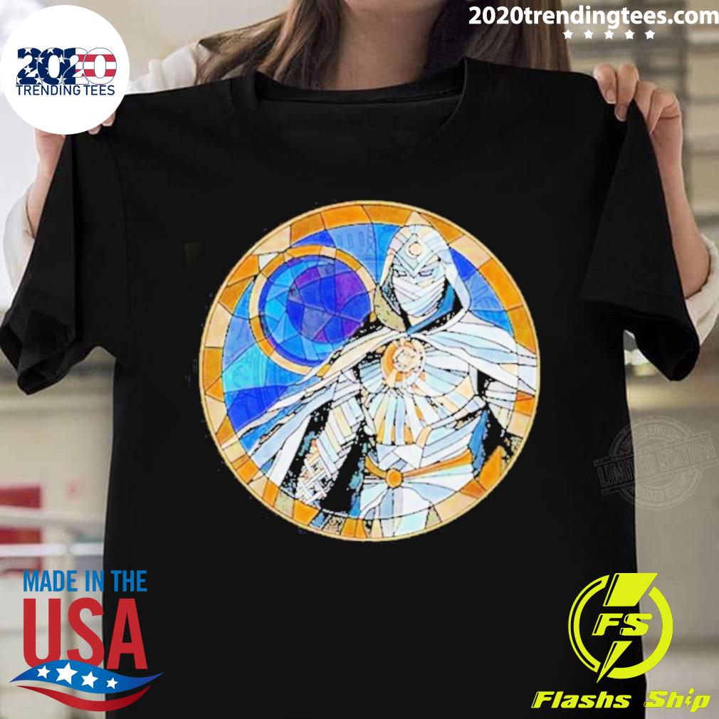 Official marvel Moon Knight Glass - Adult & Kids T-Shirts, Sweatshirts & Hoodies apparel design preview 1