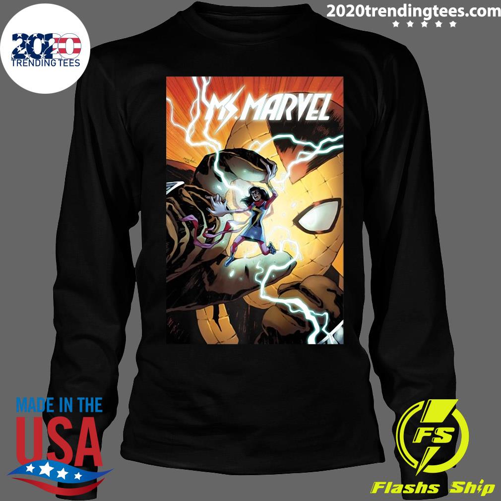 Official Marvel Ms. Shocker Comic Cover - Adult & Kids T-Shirts, Sweatshirts & Hoodies apparel design preview 4