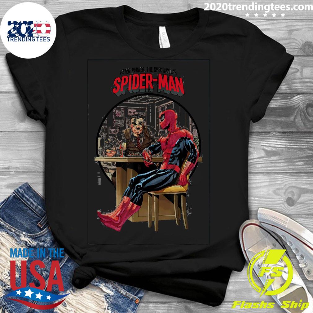 Official Marvel Peter Parker Spectacular Spider-Man - Adult & Kids T-Shirts, Sweatshirts & Hoodies apparel design preview 3