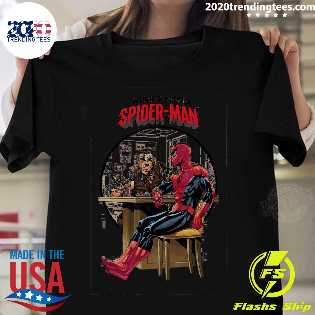 Official Marvel Peter Parker Spectacular Spider-Man - Adult & Kids T-Shirts, Sweatshirts & Hoodies apparel design preview 1