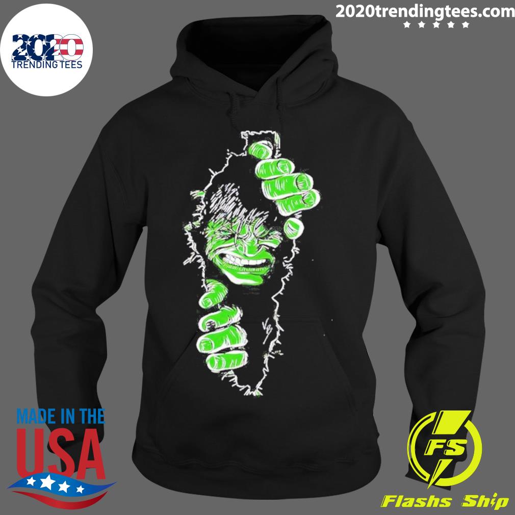 Official marvel The Incredible Hulk Avenger - Adult & Kids T-Shirts, Sweatshirts & Hoodies apparel design preview 2