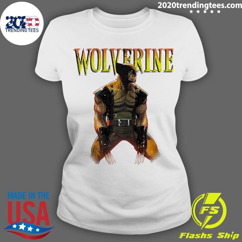 Official Marvel X Men Wolverine Side Profile Logo - Adult & Kids T-Shirts, Sweatshirts & Hoodies apparel design preview 3