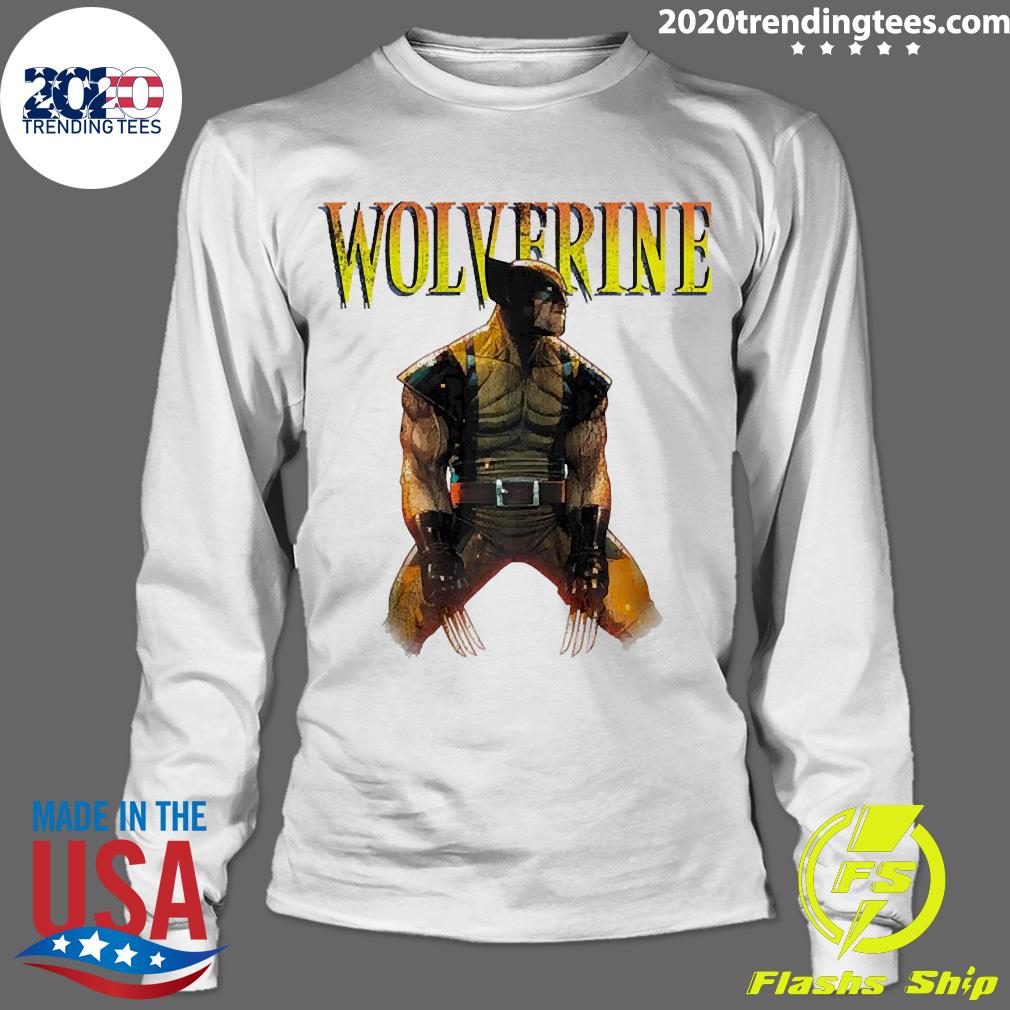 Official Marvel X Men Wolverine Side Profile Logo - Adult & Kids T-Shirts, Sweatshirts & Hoodies apparel design preview 4