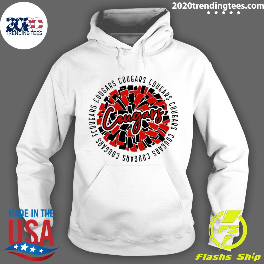 Official mascot pom cougars - Adult & Kids T-Shirts, Sweatshirts & Hoodies apparel design preview 2