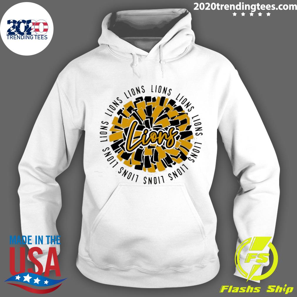Official mascot pom lions - Adult & Kids T-Shirts, Sweatshirts & Hoodies apparel design preview 2