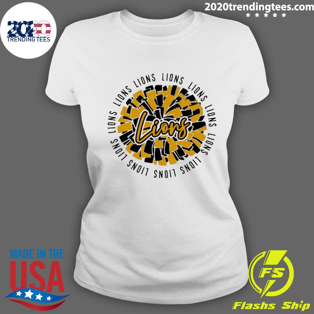 Official mascot pom lions - Adult & Kids T-Shirts, Sweatshirts & Hoodies apparel design preview 3