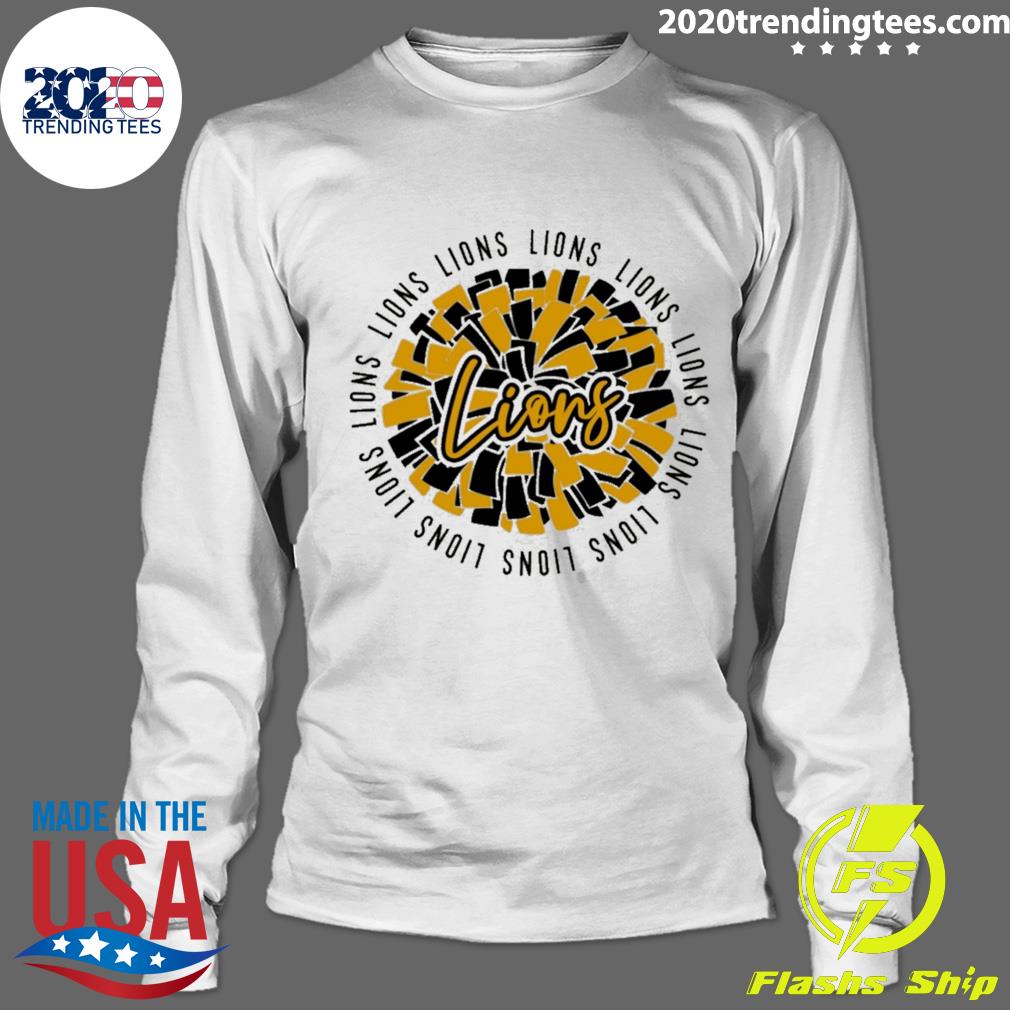Official mascot pom lions - Adult & Kids T-Shirts, Sweatshirts & Hoodies apparel design preview 4