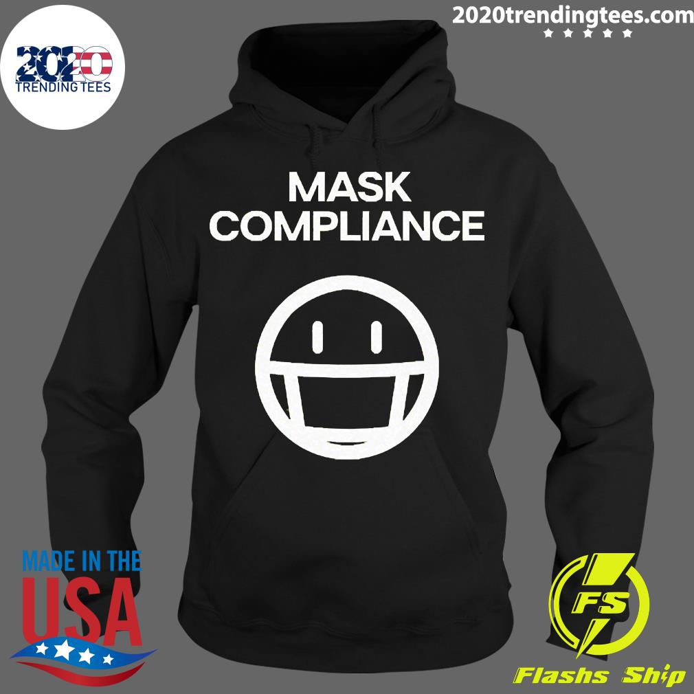 Official Mask Compliance - Adult & Kids T-Shirts, Sweatshirts & Hoodies apparel design preview 2