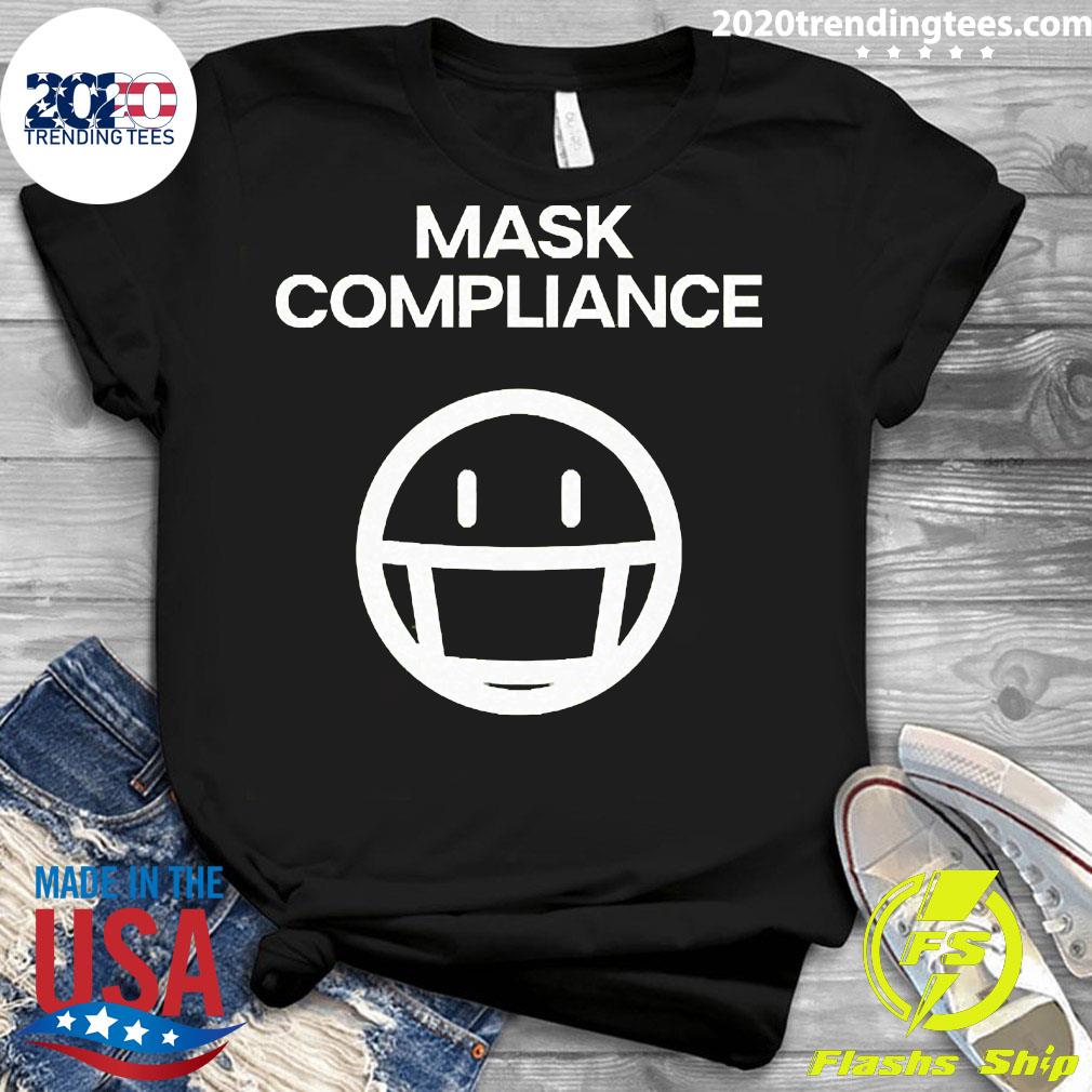 Official Mask Compliance - Adult & Kids T-Shirts, Sweatshirts & Hoodies apparel design preview 3