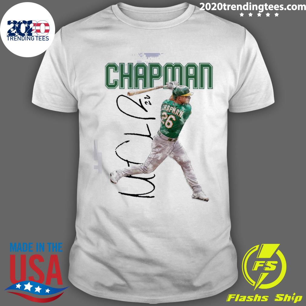 Official matt Chapman 26 Baseball - Adult & Kids T-Shirts, Sweatshirts & Hoodies apparel design preview 1