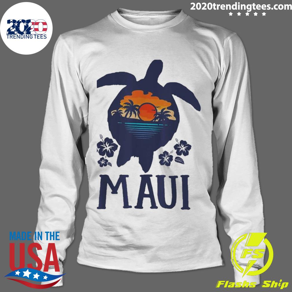 Official maui Hawaii Sea Turtles Hawaiian Family - Adult & Kids T-Shirts, Sweatshirts & Hoodies apparel design preview 4