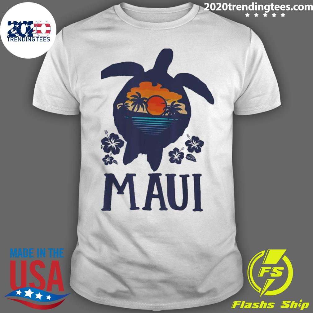 Official maui Hawaii Sea Turtles Hawaiian Family - Adult & Kids T-Shirts, Sweatshirts & Hoodies apparel design preview 1