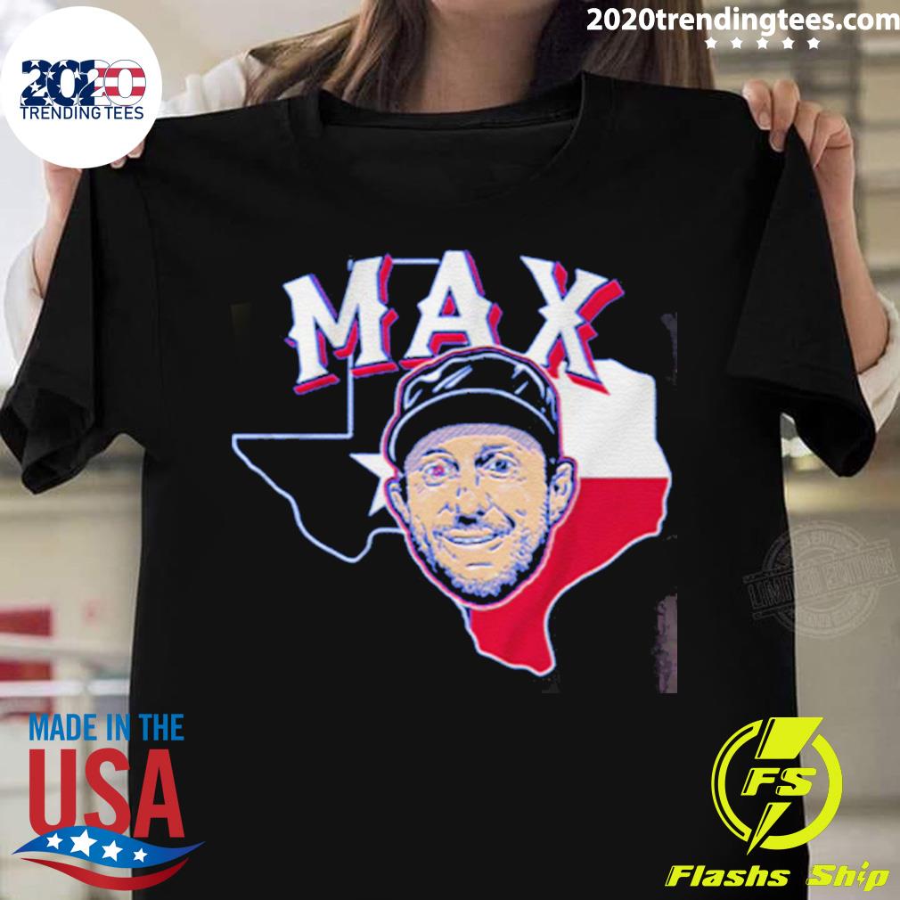 Official max Scherzer Texas Face - Adult & Kids T-Shirts, Sweatshirts & Hoodies apparel design preview 1