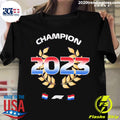 Official max Verstappen 2023 F1 World Drivers' - Adult & Kids T-Shirts, Sweatshirts & Hoodies apparel design preview 1