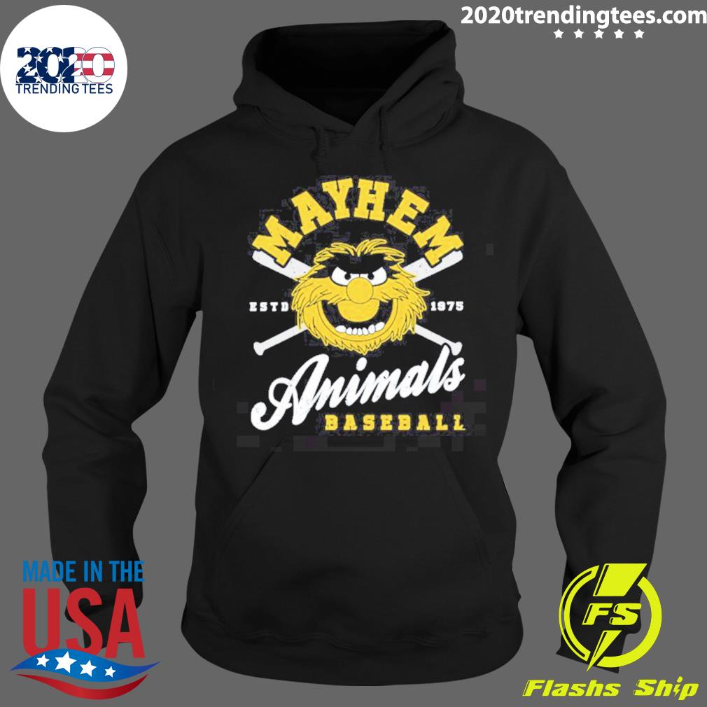Official mayhem Animals Baseball Estd 1969 - Adult & Kids T-Shirts, Sweatshirts & Hoodies apparel design preview 2