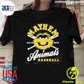 Official mayhem Animals Baseball Estd 1969 - Adult & Kids T-Shirts, Sweatshirts & Hoodies apparel design preview 1