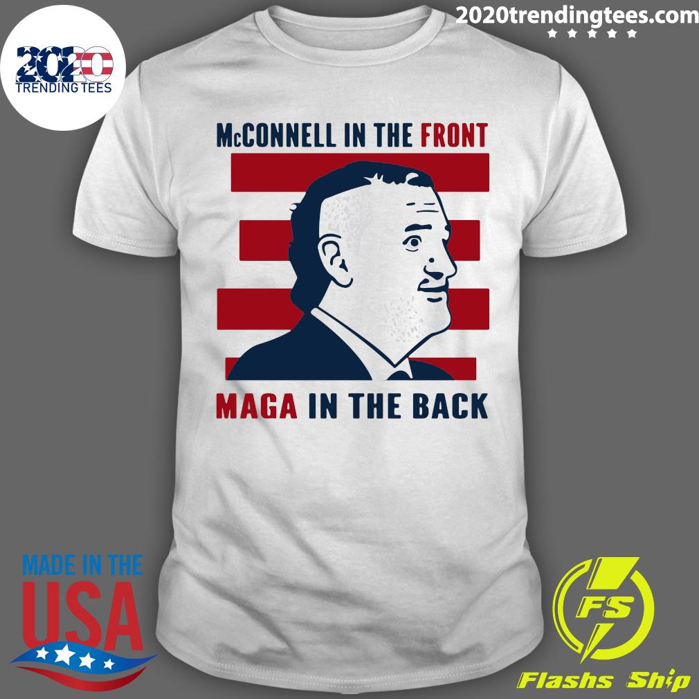 Official McConnell in the front maga back - Adult & Kids T-Shirts, Sweatshirts & Hoodies apparel design preview 1