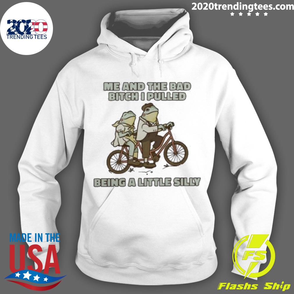 Official me And The Bad Bitch I Pulled Being A Little - Adult & Kids T-Shirts, Sweatshirts & Hoodies apparel design preview 2