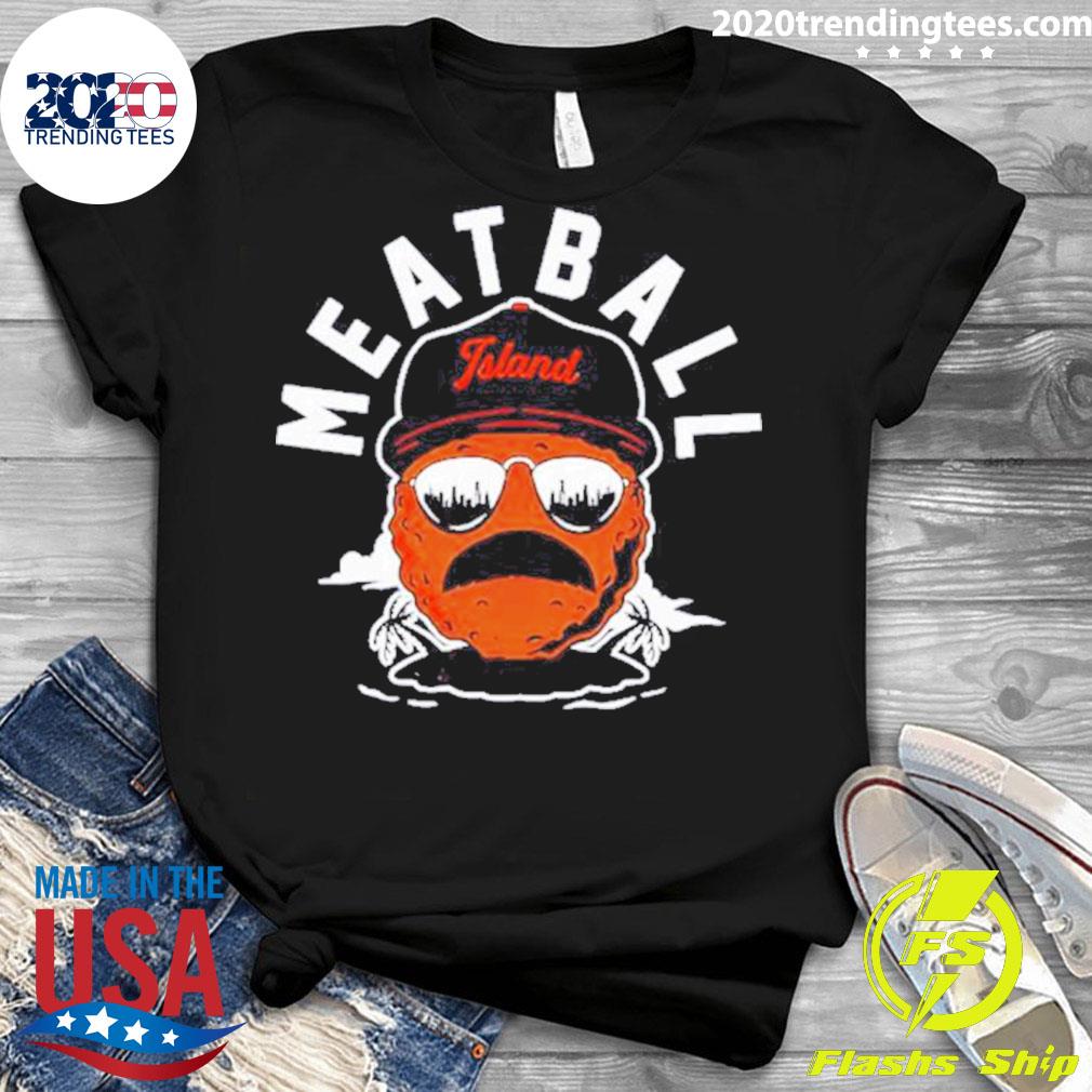 Official meatball Island - Adult & Kids T-Shirts, Sweatshirts & Hoodies apparel design preview 3